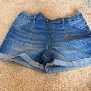 Denim Blue Women's Shorts